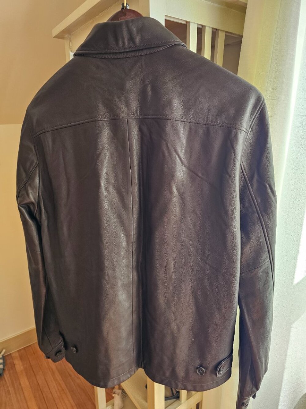 Polo Ralph Lauren Leather Men's Jacket - Picture 10 of 14